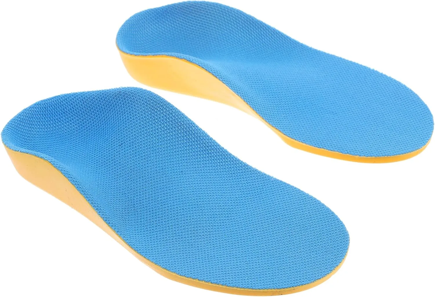 Arch Support Insoles in-Toeing Out-Toeing Flatfoot Orthotic Gel Shoe Insoles for Kids to Plantar Relief 15cm 1 Pair