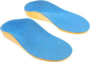 Arch Support Insoles in-Toeing Out-Toeing Flatfoot Orthotic Gel Shoe Insoles for Kids to Plantar Relief 15cm 1 Pair