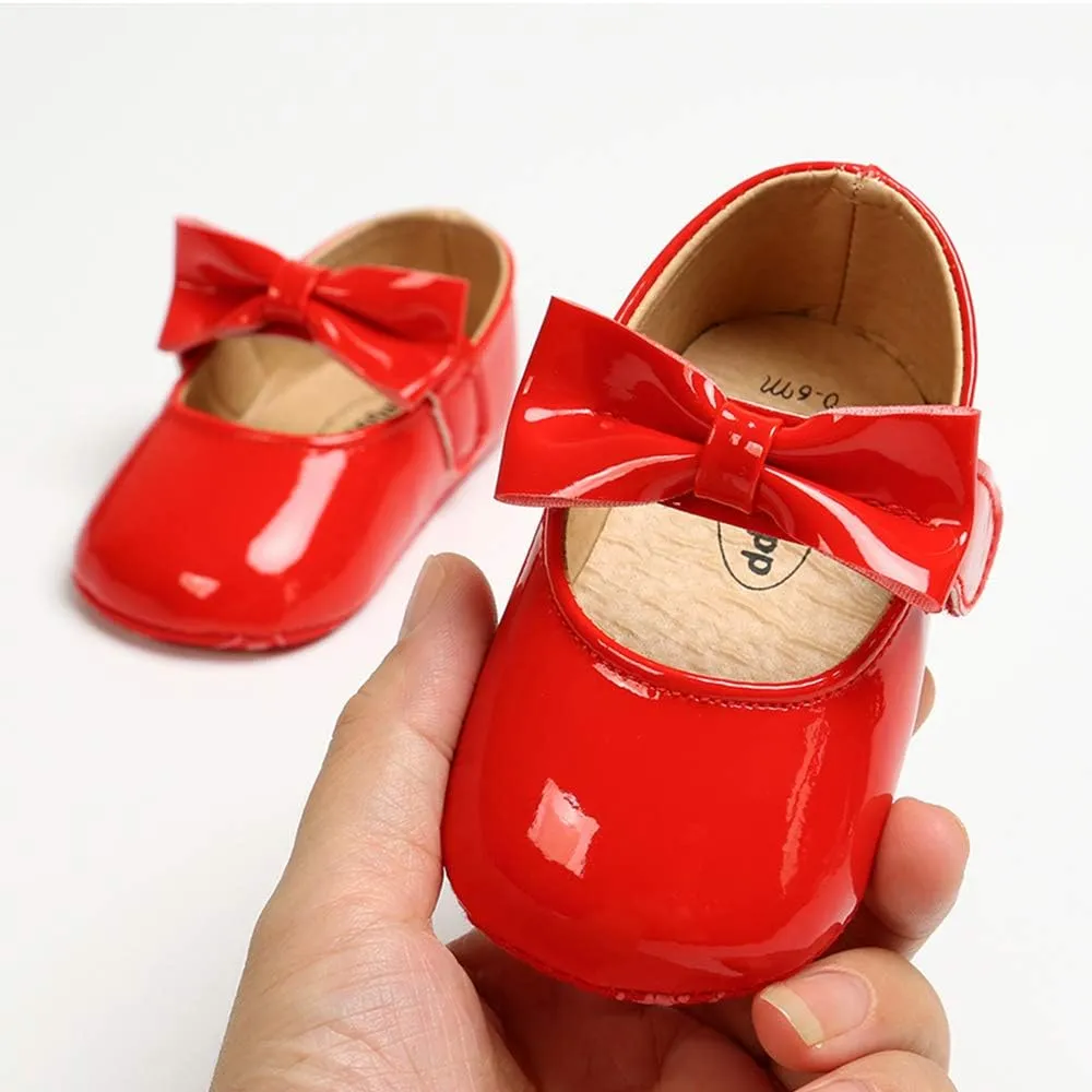 Baby Girl Moccasins Princess Sparkly Mary Jane Dresses Shoes Premium Lightweight Soft Sole Crib Shoes Toddler Shoes