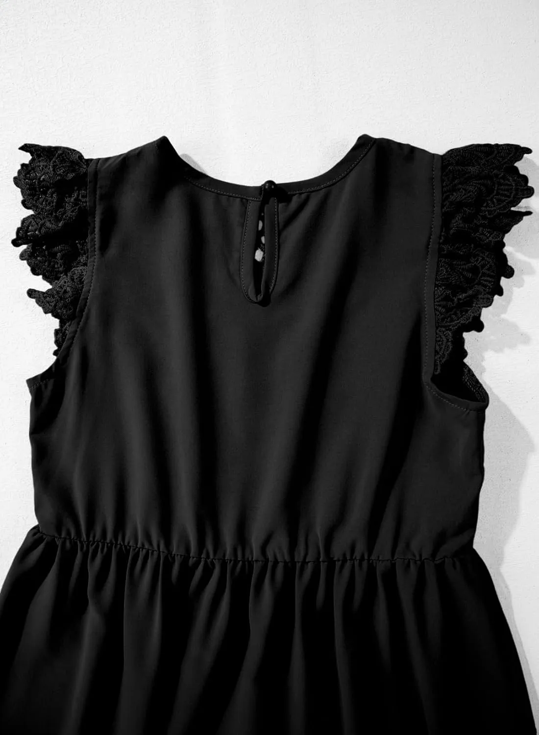 blibean Teen Girls Flower Dresses Semi Formal Sleeveless Wedding Dress Size 6-15 Years
