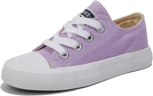 Boys Girls Baby Children's Shoes Low top lace-up Children's Canvas Shoes Back-to-School Season Small White Shoes Children's Sneakers Teens Medium and Large Kids Skateboarding Shoes