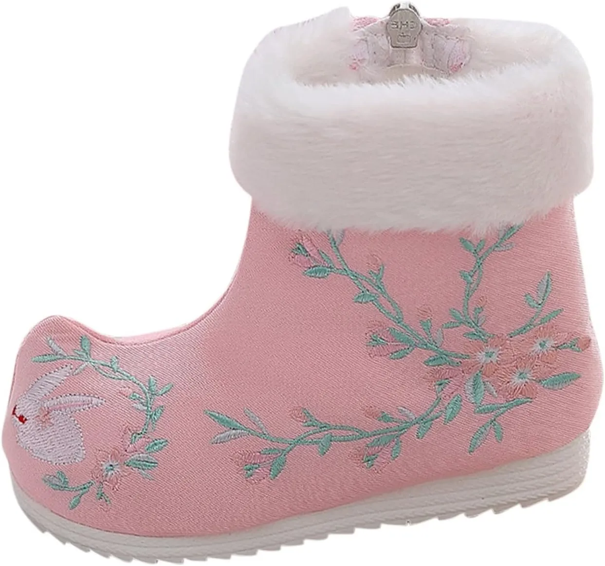 Children Shoes Cloth Shoes Wwarm Winter Snow Boots Embroidered Printed Shoes over The Knee Boots for Youth Girls