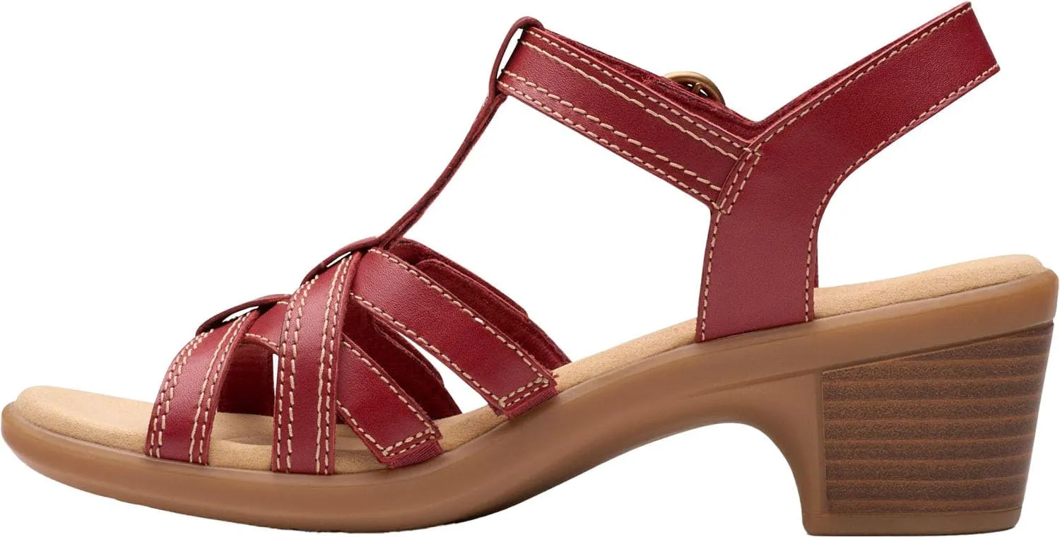 Clarks Women's Emily2 Rose Heeled Sandal
