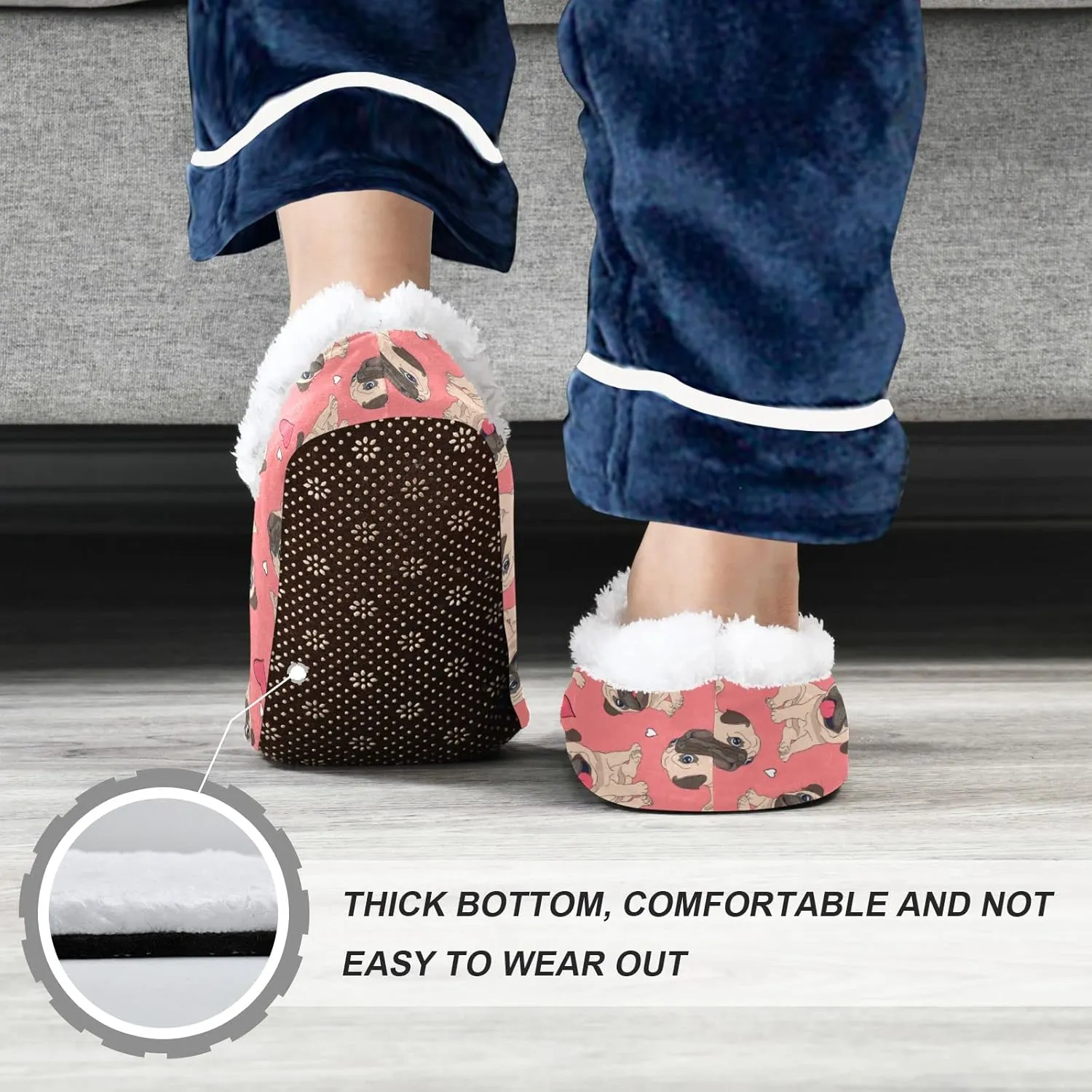 Colofrul Unicorn Flower Kids House Slippers Golden Magic Horse Boys Closed Back Fuzzy Feet Slippers Girls Coral Fleece Slipper Socks No Skid Warm Cozy Home Slippers For Indoor Outdoor Winter Bedroom