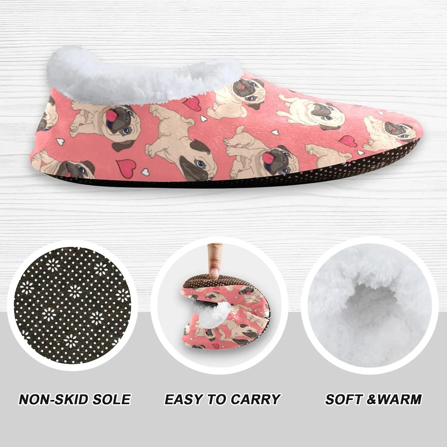 Colofrul Unicorn Flower Kids House Slippers Golden Magic Horse Boys Closed Back Fuzzy Feet Slippers Girls Coral Fleece Slipper Socks No Skid Warm Cozy Home Slippers For Indoor Outdoor Winter Bedroom