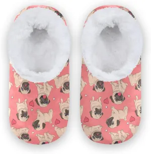 Colofrul Unicorn Flower Kids House Slippers Golden Magic Horse Boys Closed Back Fuzzy Feet Slippers Girls Coral Fleece Slipper Socks No Skid Warm Cozy Home Slippers For Indoor Outdoor Winter Bedroom