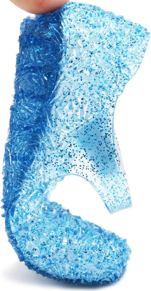 eccbox Princess Girls Sandals Dance Party Cosplay Jelly Shoes Mary Jane for Toddler Kids