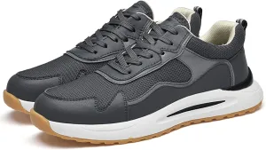 Elevator Sneakers for Men 2.36 inch Invisible Height Increasing Lace Up Fashion Sneakers