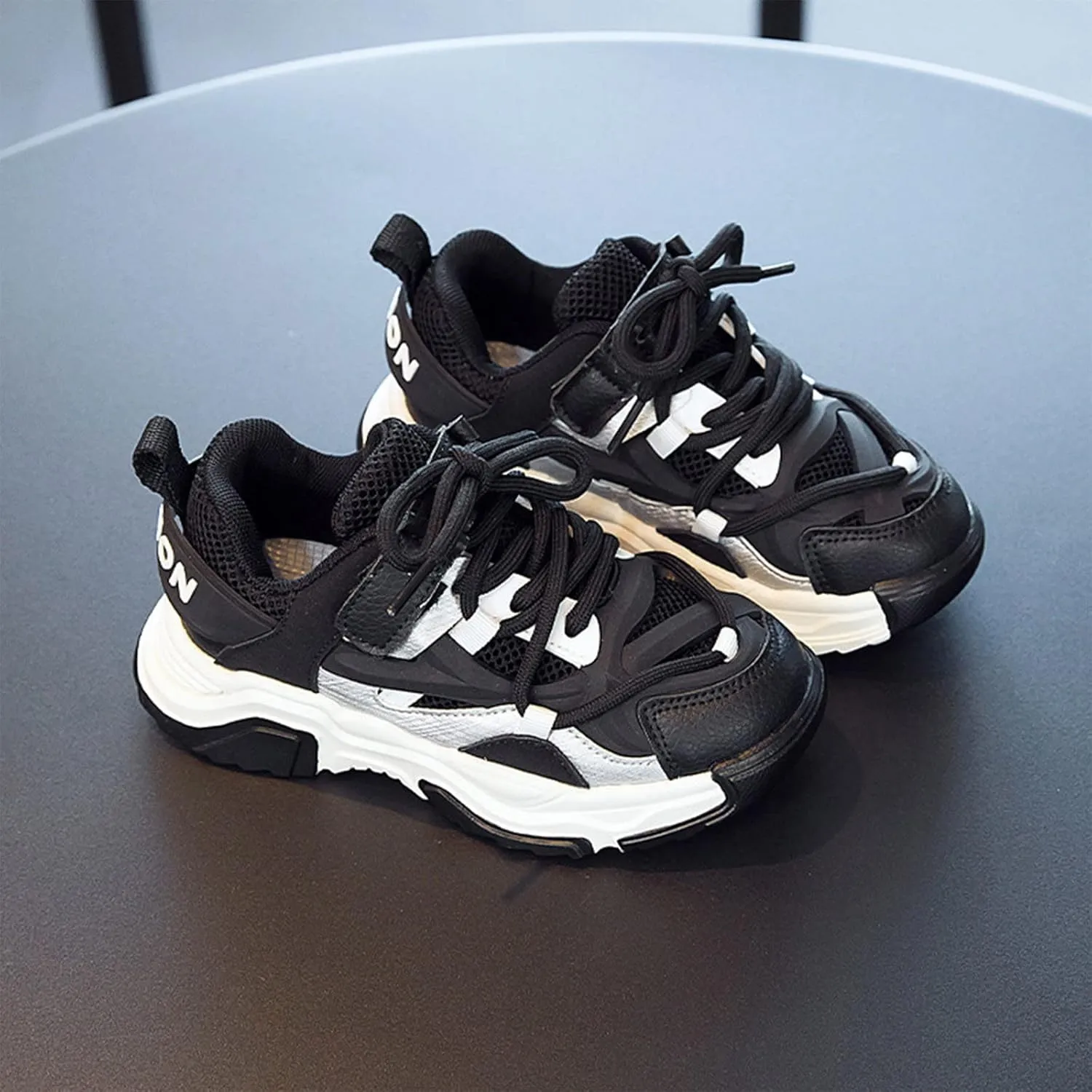 Fashion Spring Summer Children Sports Shoes Boys and Girls Run Non Slip Lightweight Mesh Breathable Toddler Indoor Shoes