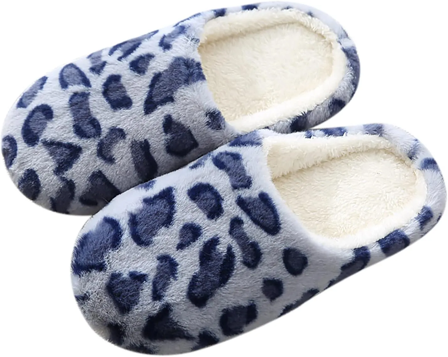 Gibobby Fuzzy Slippers fpr Women Fuzzy Comfy Memory Foam Bedroom Warm Slip On Light Shoes Outdoor Indoor