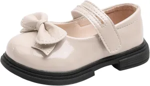 Girl Mary Jane Shoes Flat Leather Shoes Casual Comfortable Thick Sole Dress Shoes Non Slip Dress Shoes