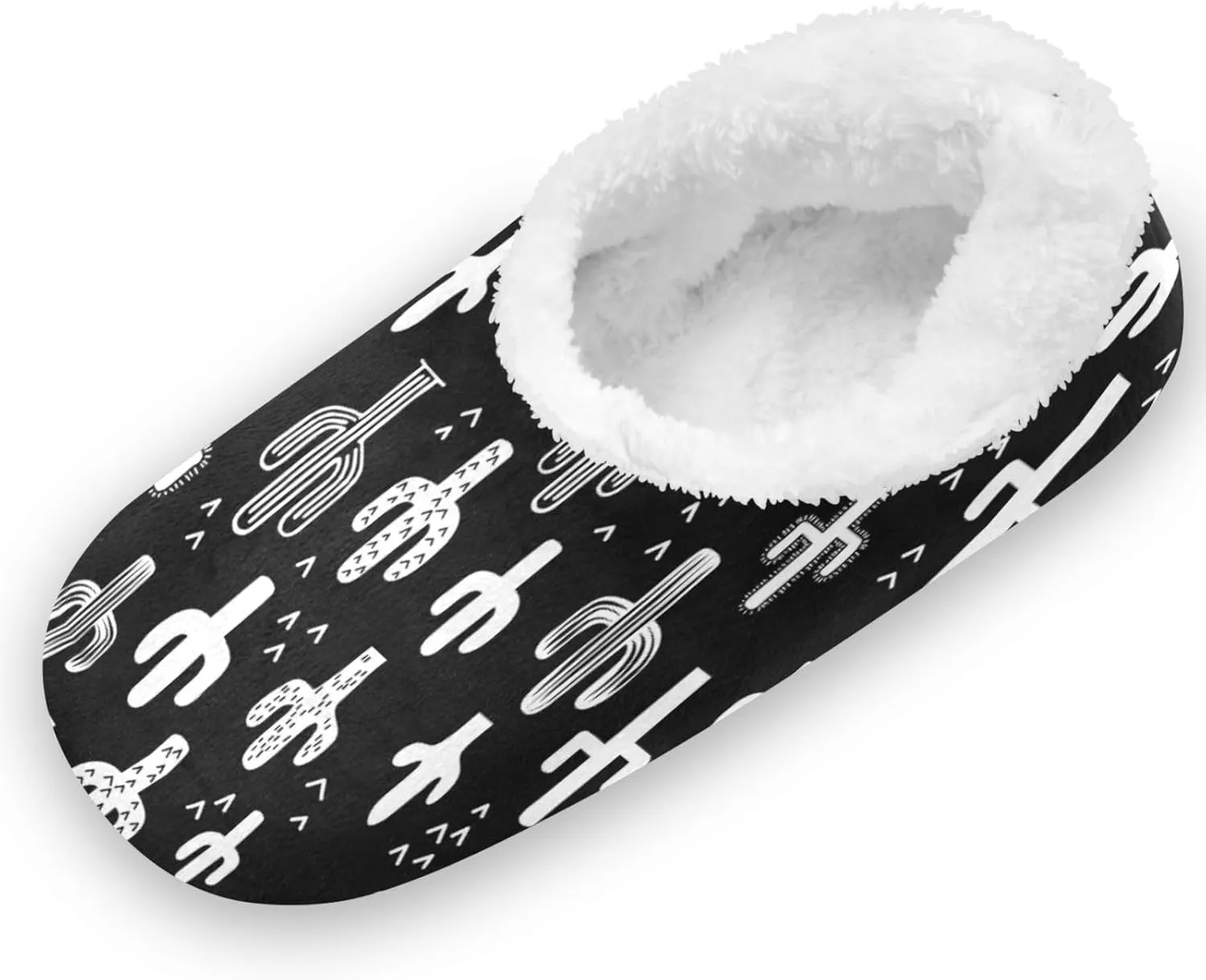 Gredecor Pink Halloween Girls Slippers Flying Ghost Faces Baby Pink Pastel Home House Fuzzy Slippers Indoor Soft Casual Shoes,9-13.5
