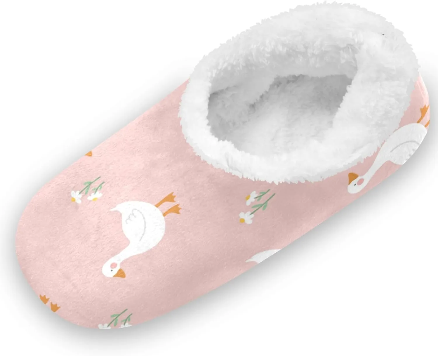 Gredecor Slippers for Kids House Fuzzy Slippers Indoor Soft Non Slip Casual Shoes for Boys Girls, 9-13.5