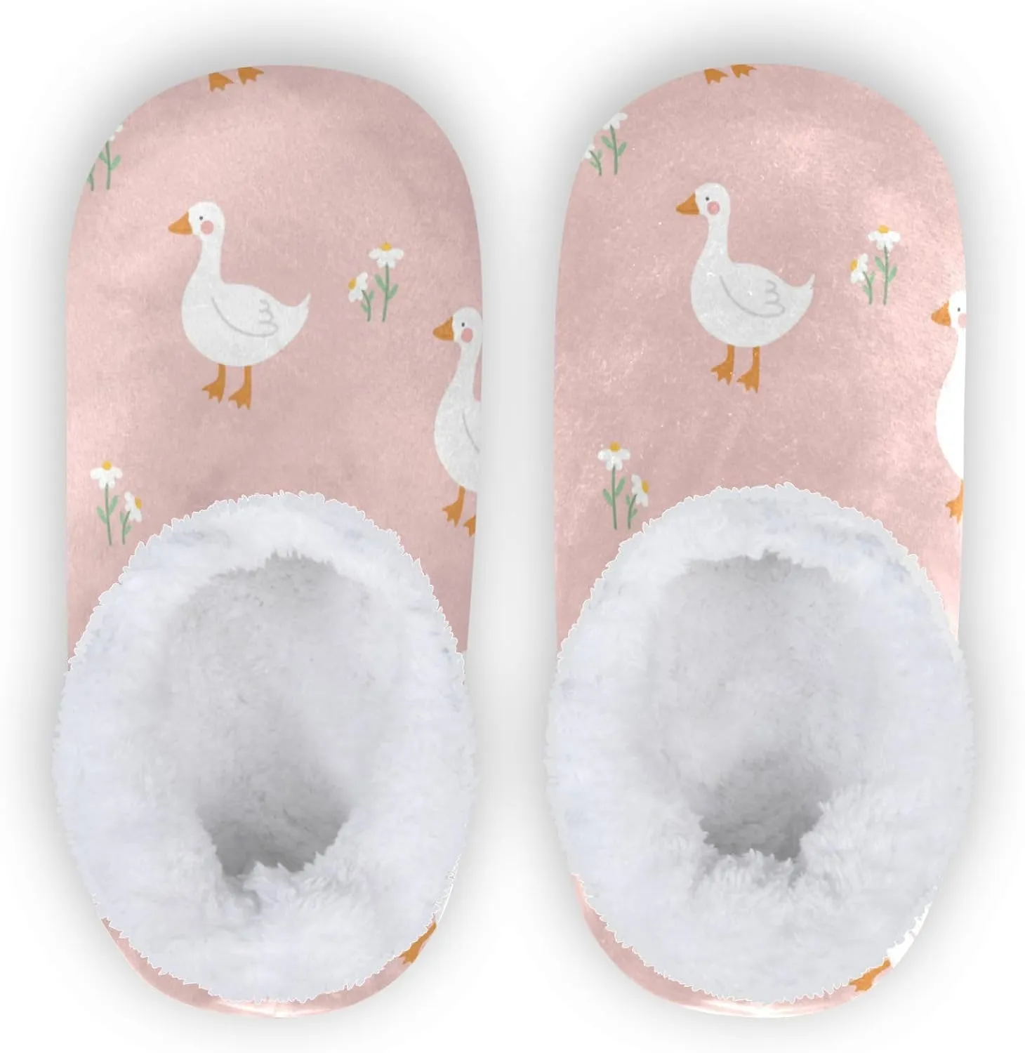 Gredecor Slippers for Kids House Fuzzy Slippers Indoor Soft Non Slip Casual Shoes for Boys Girls, 9-13.5