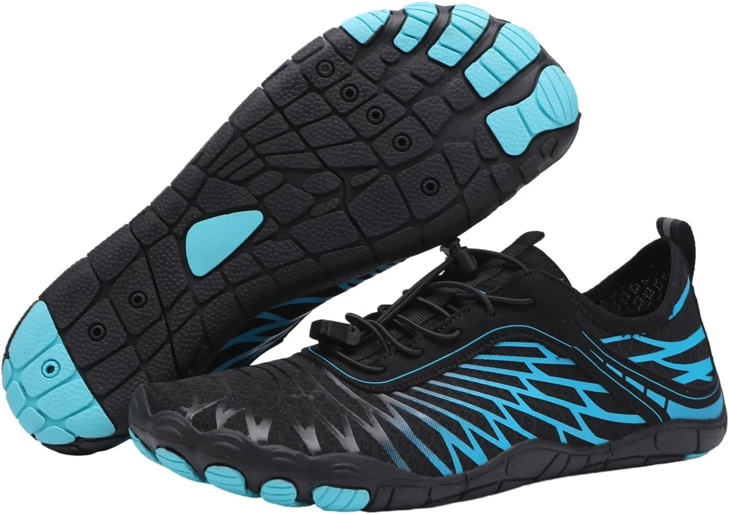 Hike Barefoot Shoes Unisex Waterproof Water Shoes Athletic Jogging Sneakers Gym Workout Footwear with Non-Slip Sole