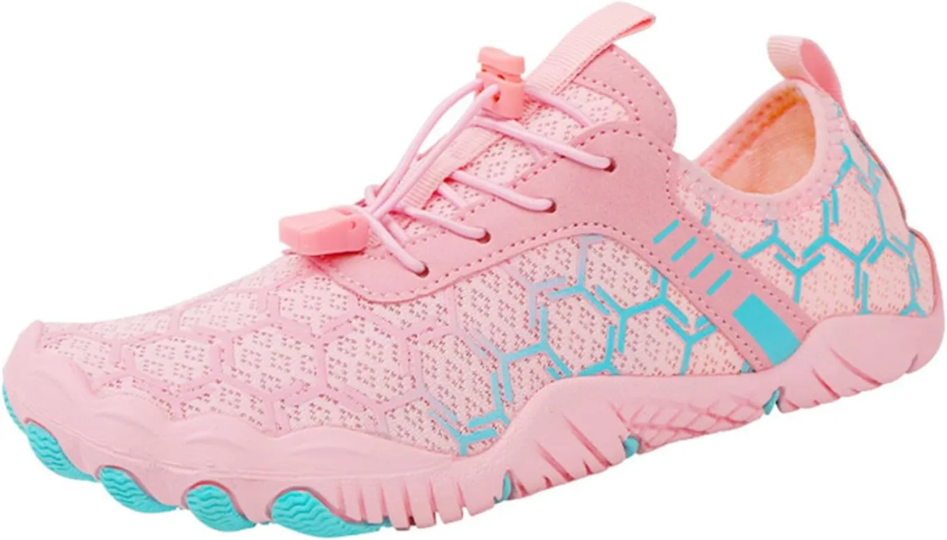 Hike Shoes Women Men Pro Barefoot Shoes with Wide Toe Box Healthy & Non-Slip Lightweight Breathable Sneakers Unisex Quick Dry Zero Drop Trail Running Shoe Sneakers