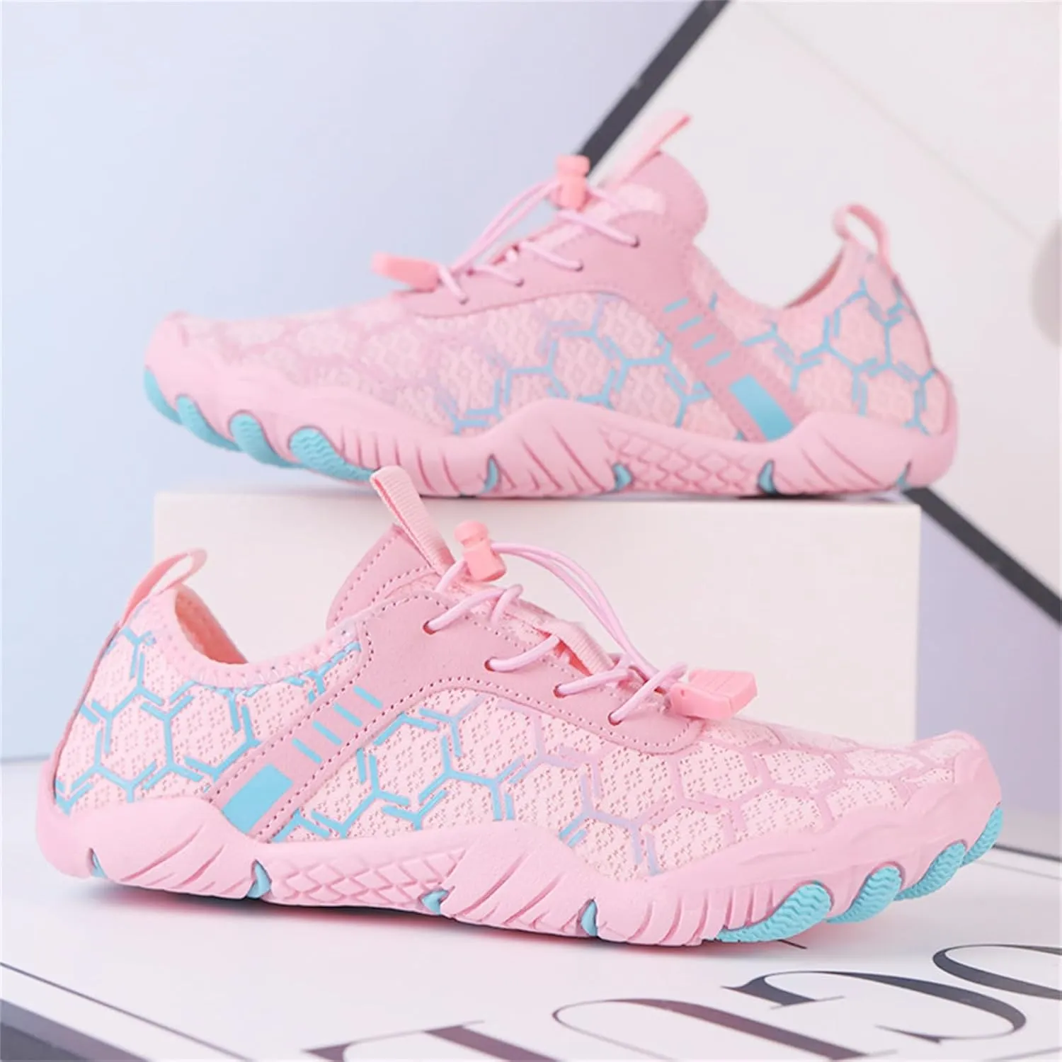 Hike Shoes Women Men Pro Barefoot Shoes with Wide Toe Box Healthy & Non-Slip Lightweight Breathable Sneakers Unisex Quick Dry Zero Drop Trail Running Shoe Sneakers