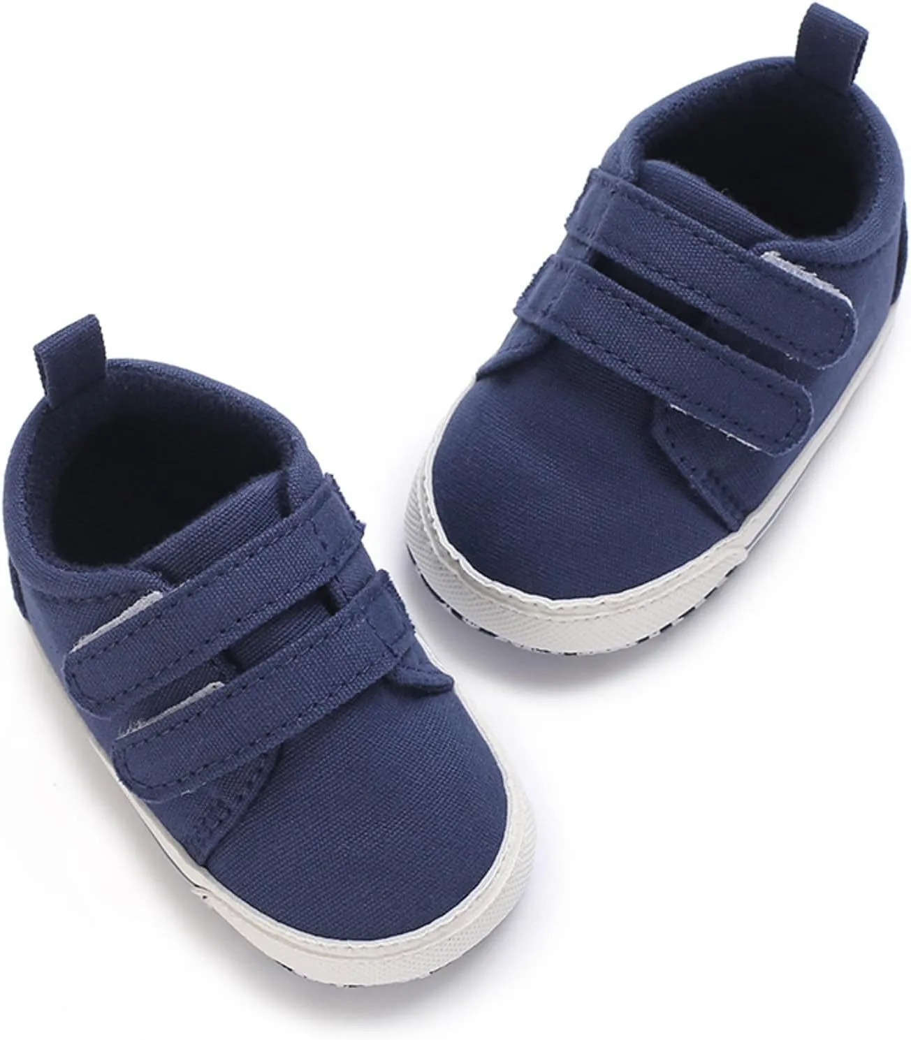 Infant Girls Boys Flat Bottom Ankle Sneakers Lightweight Comfortable High Top Casual Shoes for Outdoor Walking