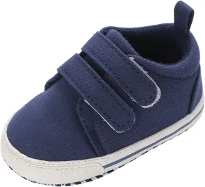 Infant Girls Boys Flat Bottom Ankle Sneakers Lightweight Comfortable High Top Casual Shoes for Outdoor Walking