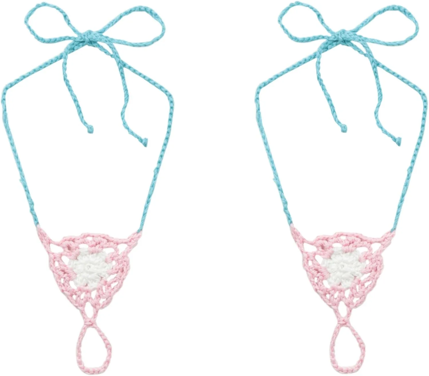 Jefferies Socks Big Girls' Color Pop Crochet Barefoot Sandal