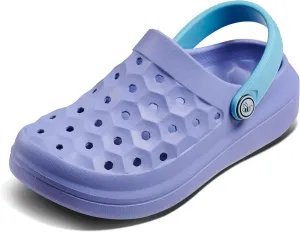 Joybees Varsity Clogs for Girls and Boys, Water Shoes for Kids, Water Resistant Beach Pool Slip On