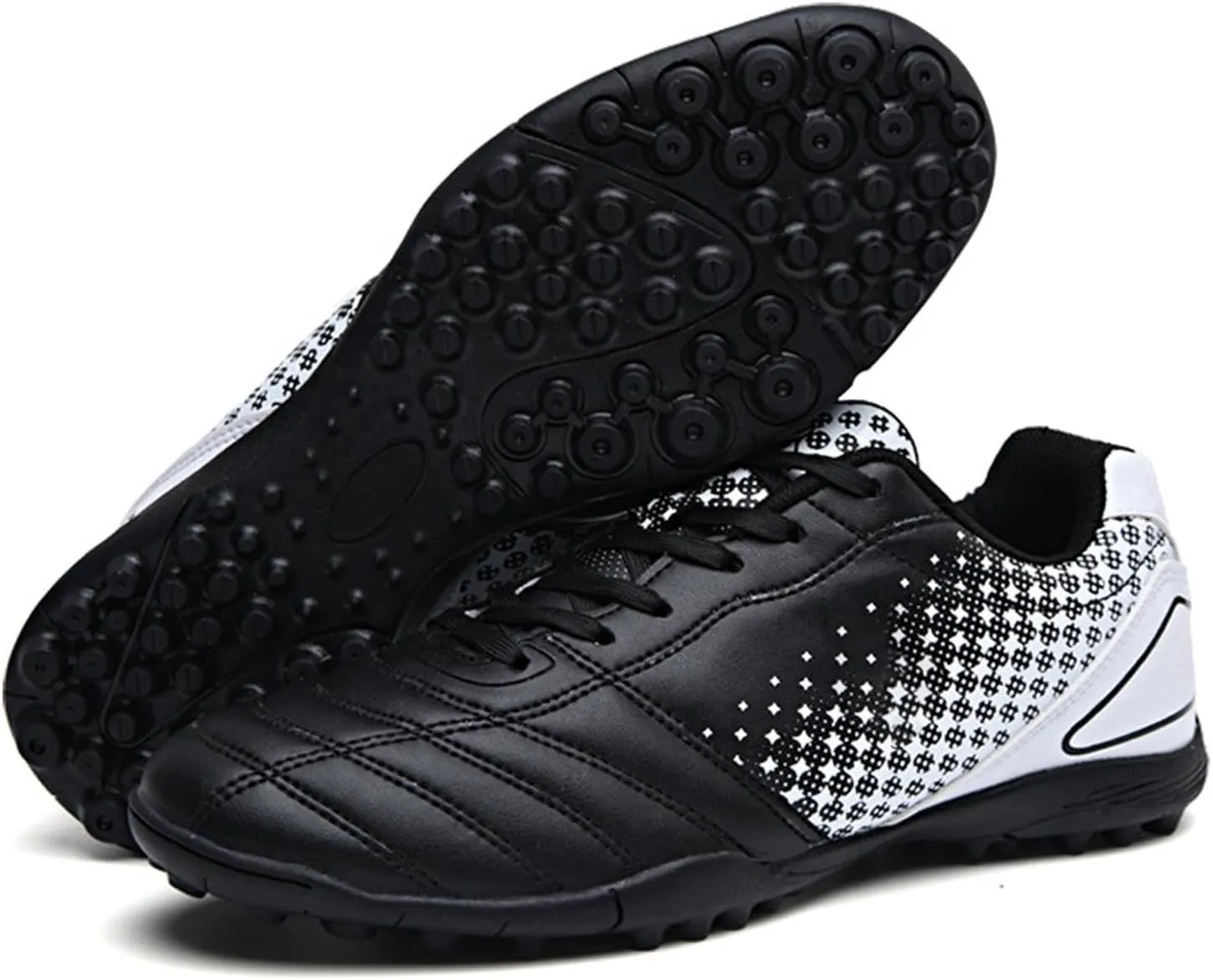 Kids Football Boots Outdoor Sport Sneakers Boys Girls Artificial Ground Soccer Cleats Lightweight Training Shoes