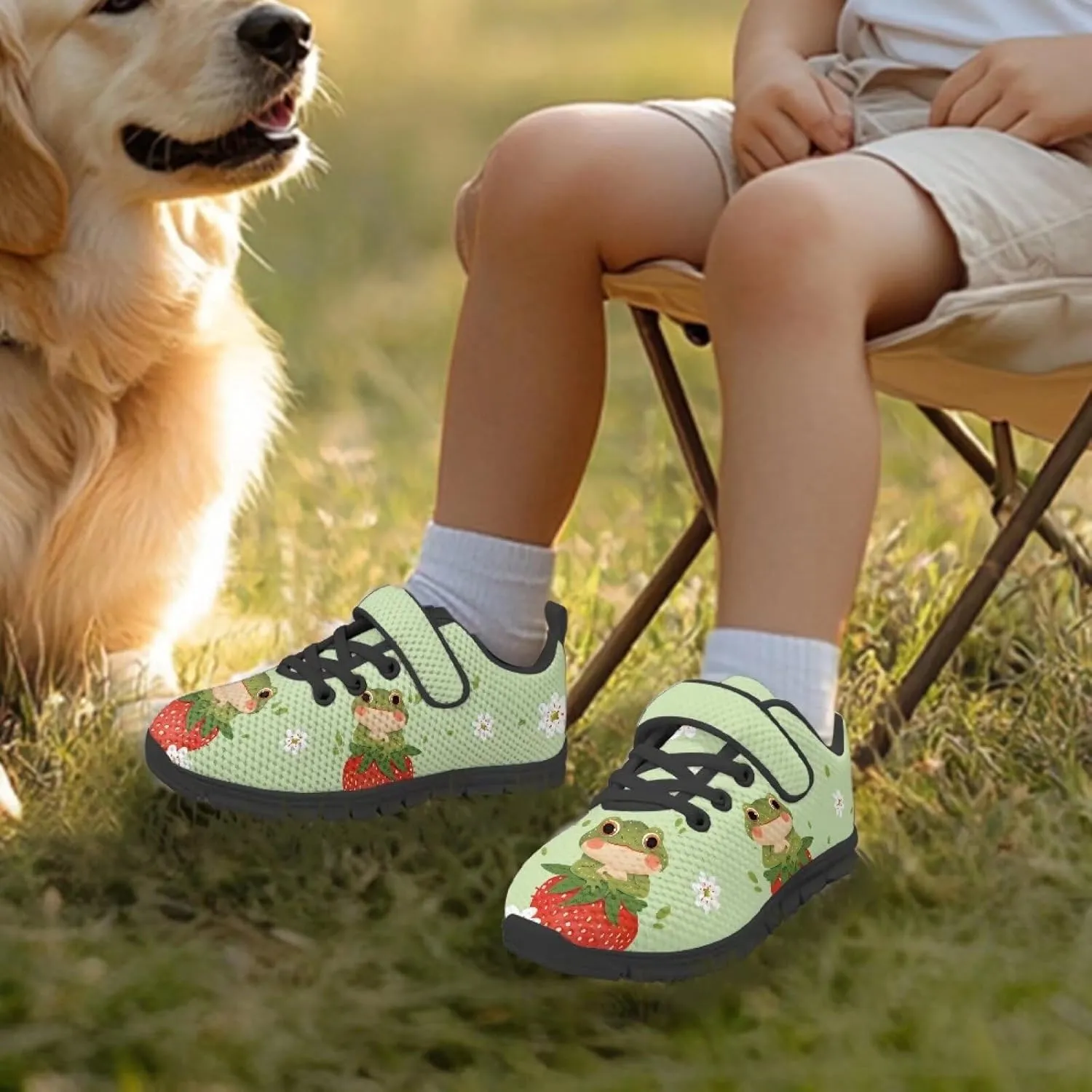 Kids Sneakers Girls Tennis Outdoor Activity Design