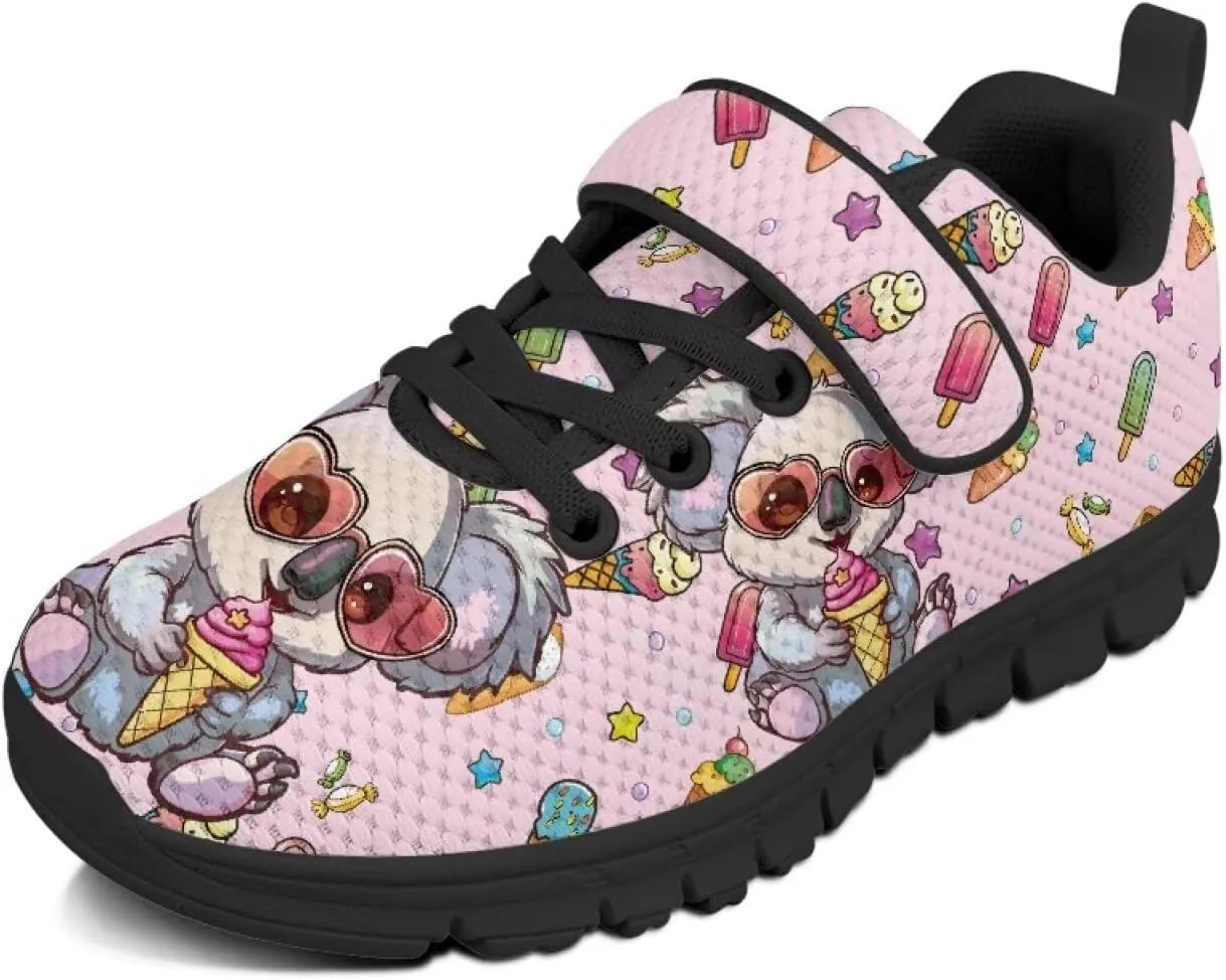Kids Sneakers Girls Tennis Outdoor Activity Design