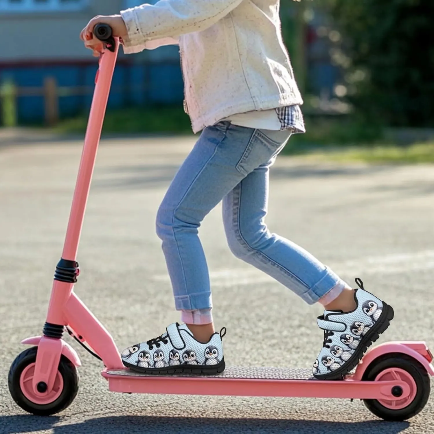 Kids Sneakers Girls Tennis Outdoor Activity Design