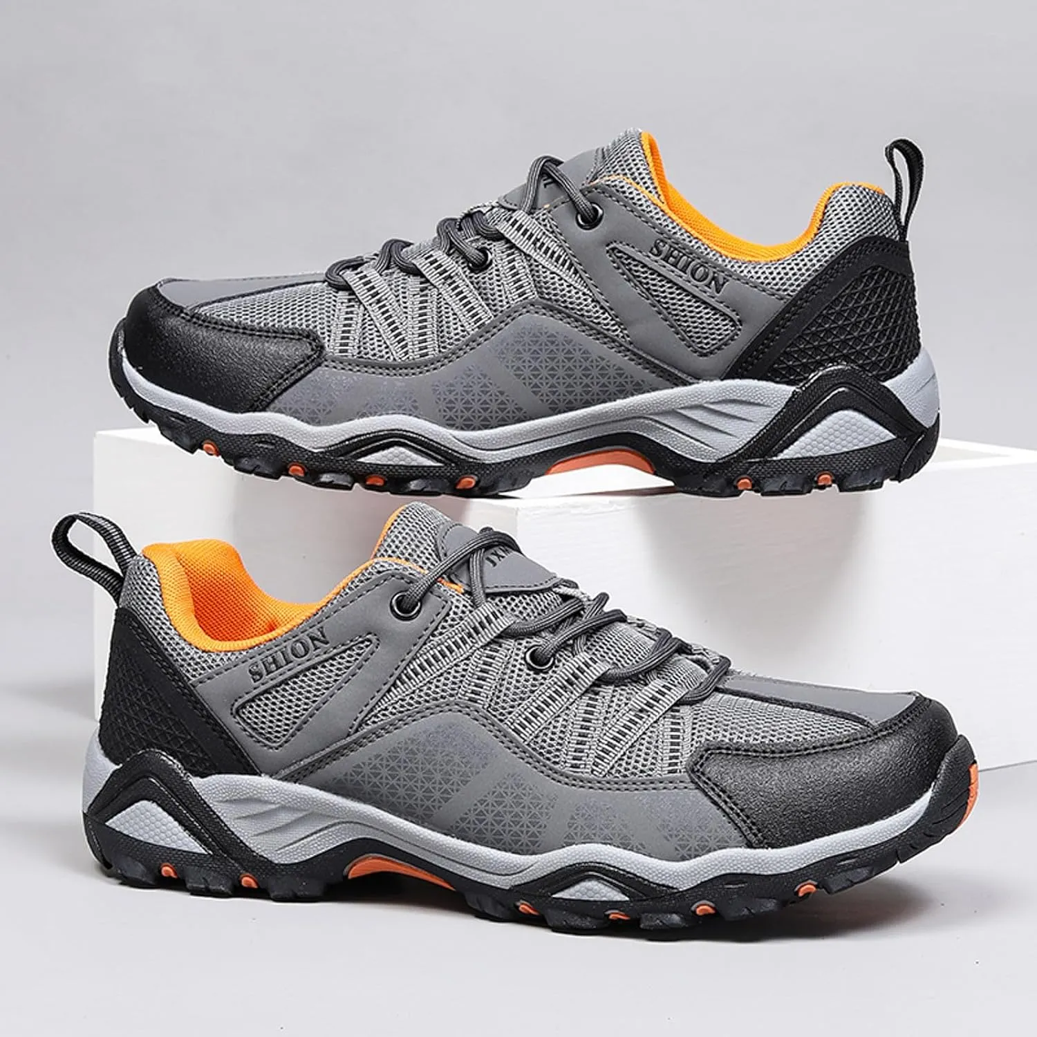 Men Slip on Walking Shoes Casual Dressy Memory Foam Ultra Lightweight Breathable Fashion Sneakers Non Slip Indoor Outdoor Training Gym Shoes Wide Width