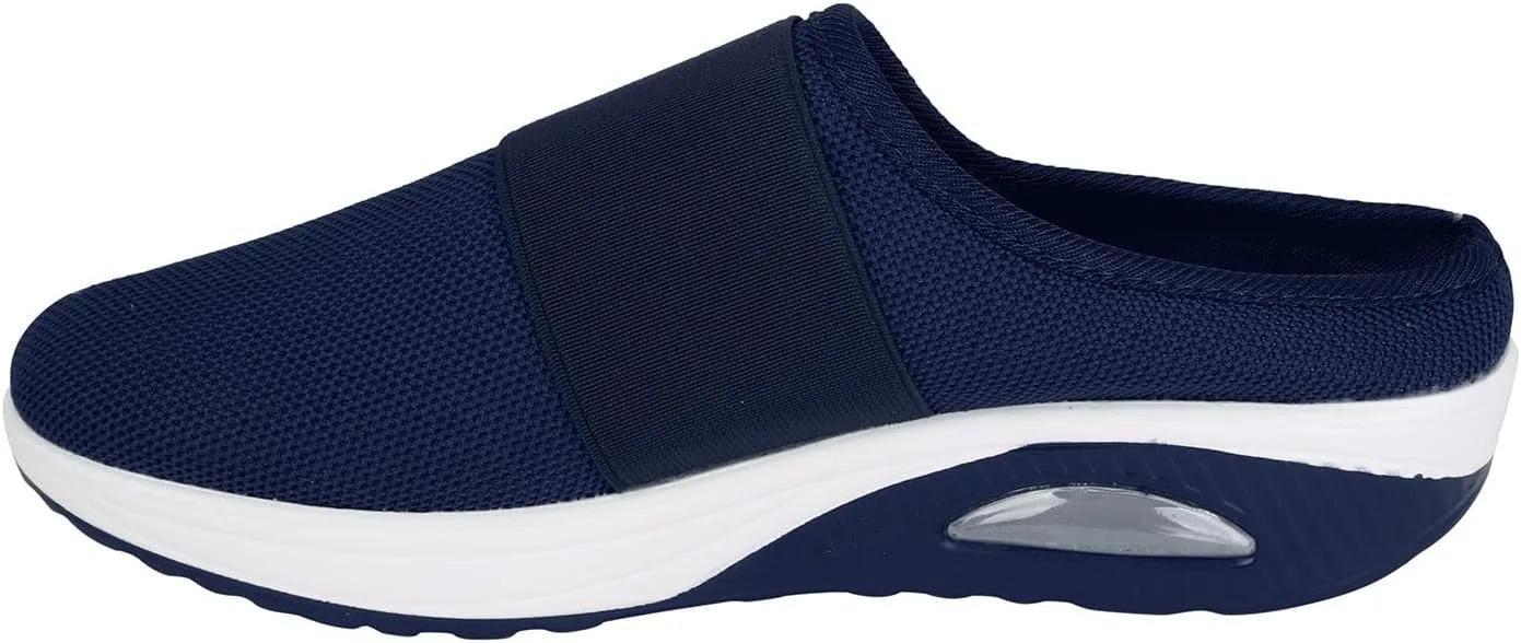 Mens Slippers with Arch Support Casual Mules Mens Tennis Shoes Mesh Casual Dress Shoes Men's Fashion Sneakers Steel Toe Tennis Shoe Loafers Casual Slip On