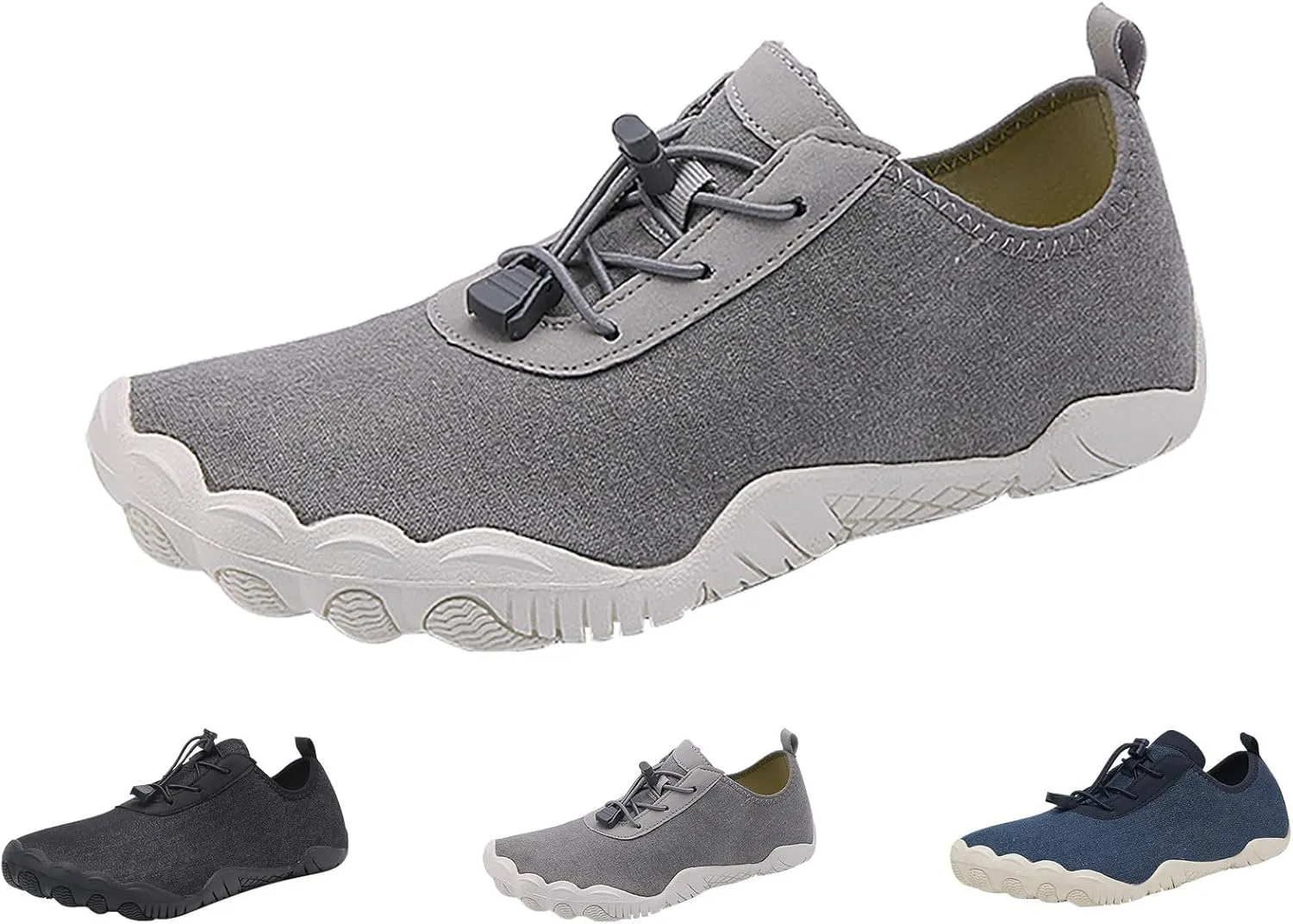 Mens Water Shoes Wide Toe Box Barefoot Aqua Socks Quick Dry Womens Water Hiking Shoes