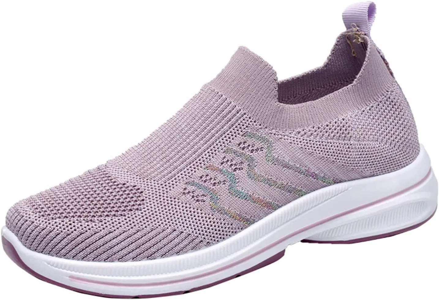 Mesh Running Leisure Sport Casual Flat Shoes Outdoor Trainer Fitness Breathable Shoes Women Glitter Woman Sneakers
