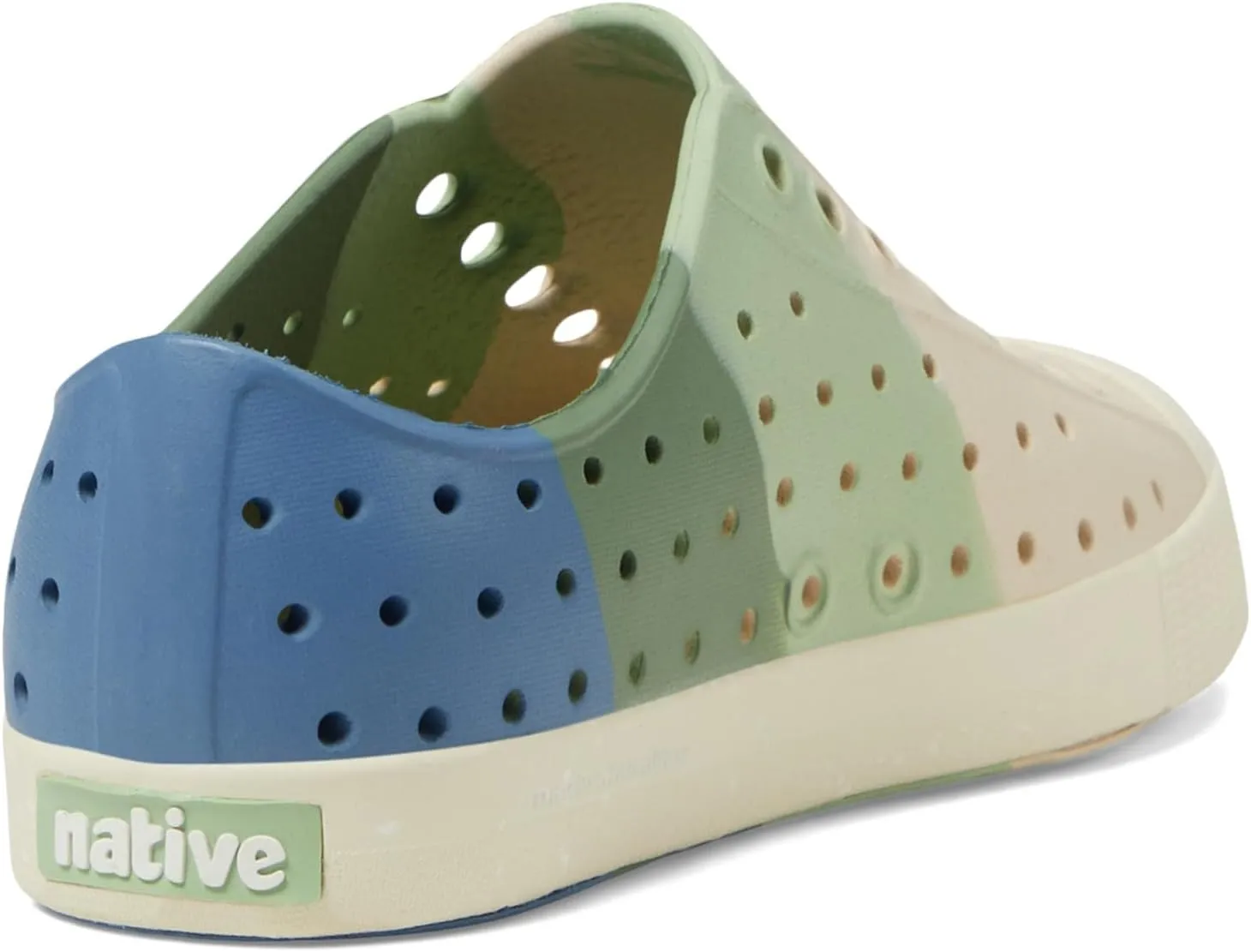 Native Shoes Kids Jefferson Bloom Marble (Little Kid/Big Kid) - Shoes for Kids - Slip-on Construction