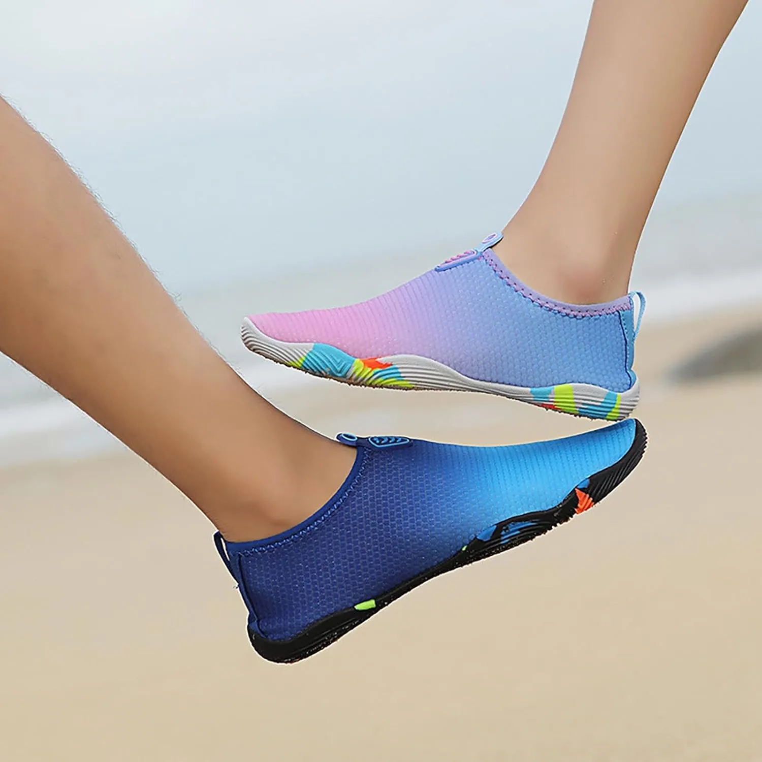 Quick Dry Water Sports Shoes Men Women Barefoot Aqua Swim Beach Pool Surf Hiking Kayaking Diving Yoga Lightweight Non Slip Design