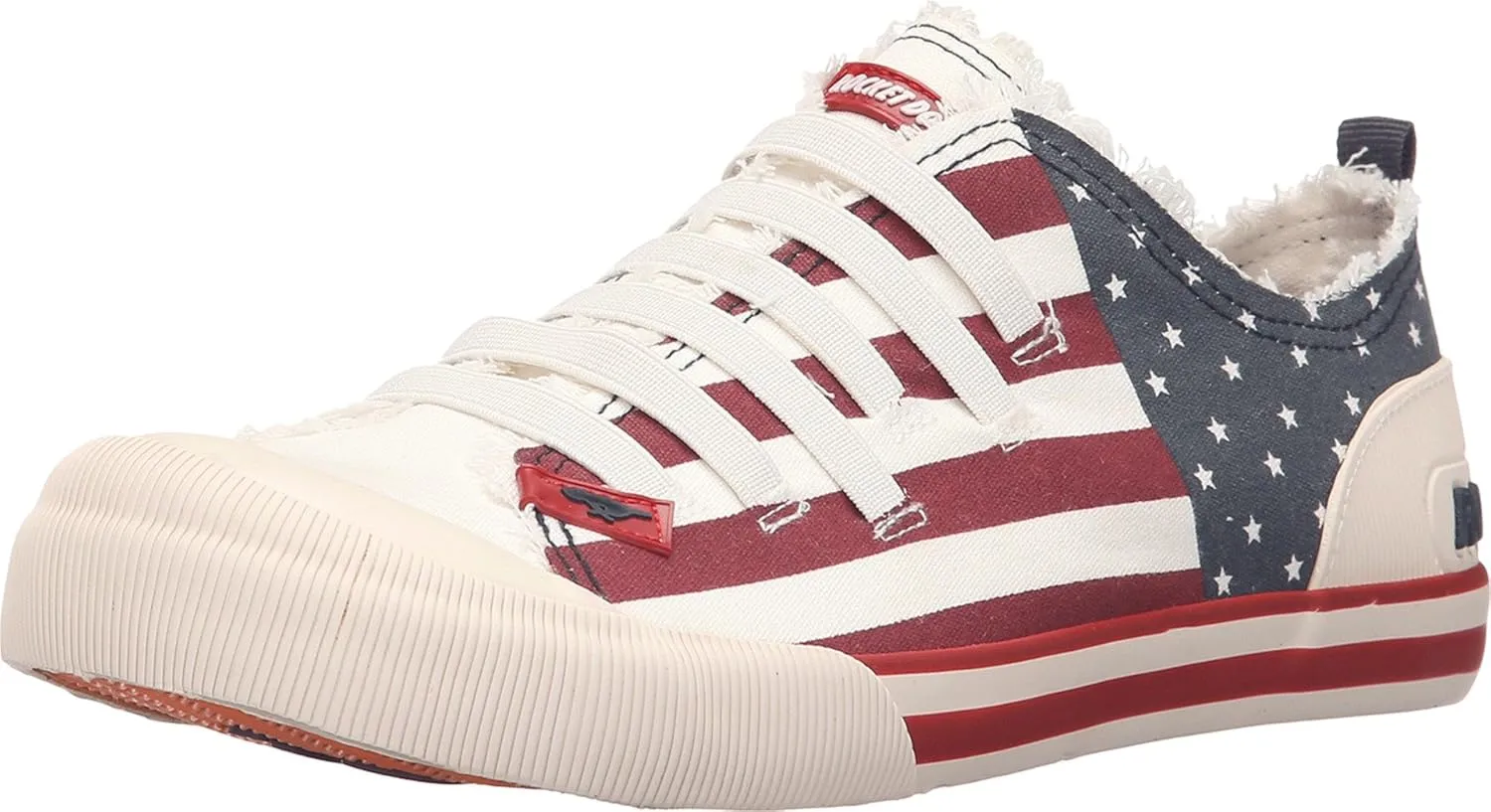 Rocket Dog Womens Joint USA Flag Patriotic Fashion Sneakers