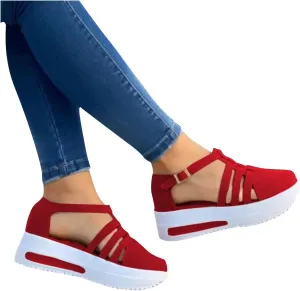 Shoes for Women Sandals, Womens Sandals Causal Peep Toe Platform Sandals Shoes Wedges Ankle Sandals