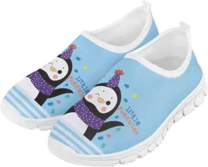 Sneakers for Girls Boys,Kids Stylish Slip On Flats Skateboard Shoes Lightweight Non-Slip White Sole Shoes