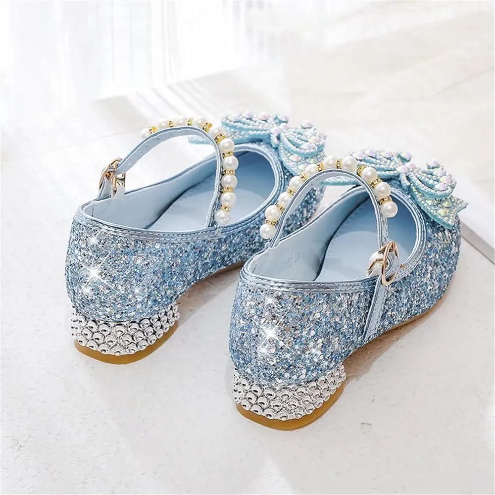 Stunner Girls Dress Shoes Heel Mary Jane Pumps Wedding Party Princess Shoes