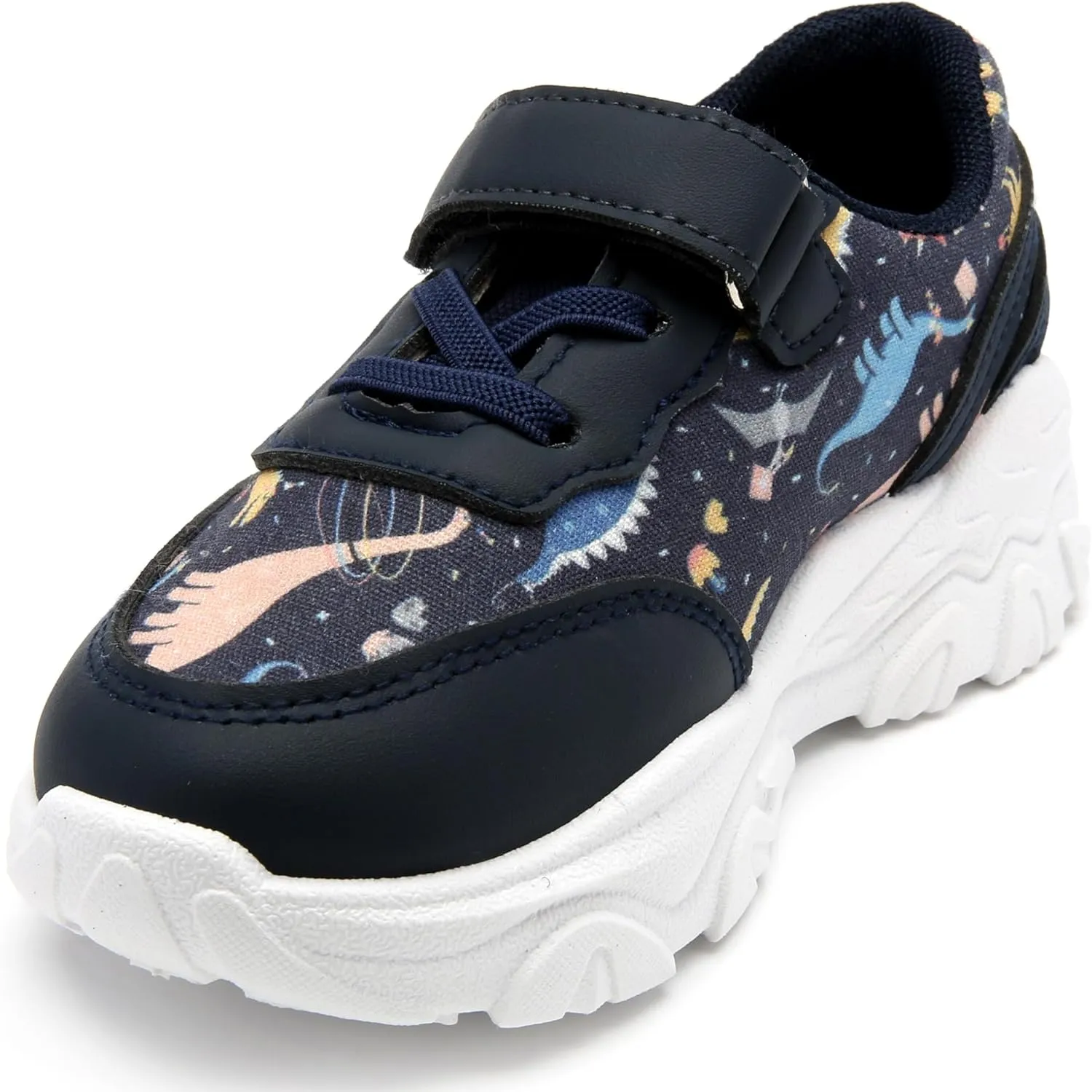 Toddler Little/Big Kids Sneakers for Boys Girls Soft Comfy Walking Shoes Indoor/Outdoor Sports Running Tennis Shoes Children's Non-Lace-Up Sneaker