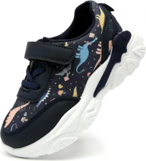 Toddler Little/Big Kids Sneakers for Boys Girls Soft Comfy Walking Shoes Indoor/Outdoor Sports Running Tennis Shoes Children's Non-Lace-Up Sneaker