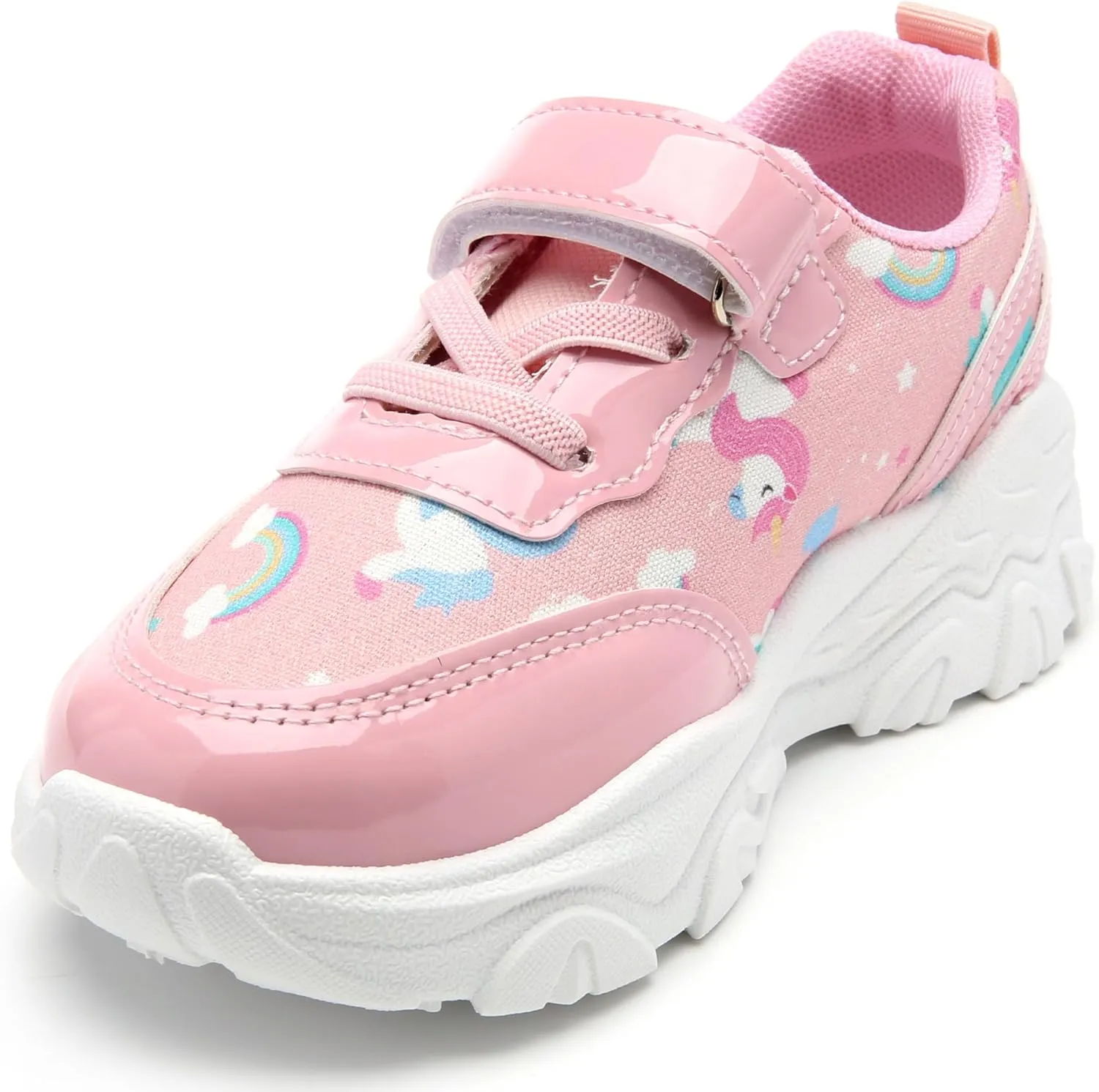 Toddler Little/Big Kids Sneakers for Boys Girls Soft Comfy Walking Shoes Indoor/Outdoor Sports Running Tennis Shoes Children's Non-Lace-Up Sneaker