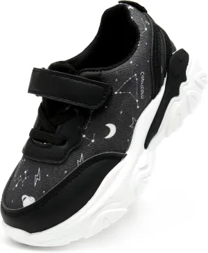 Toddler Little/Big Kids Sneakers for Boys Girls Soft Comfy Walking Shoes Indoor/Outdoor Sports Running Tennis Shoes Children's Non-Lace-Up Sneaker