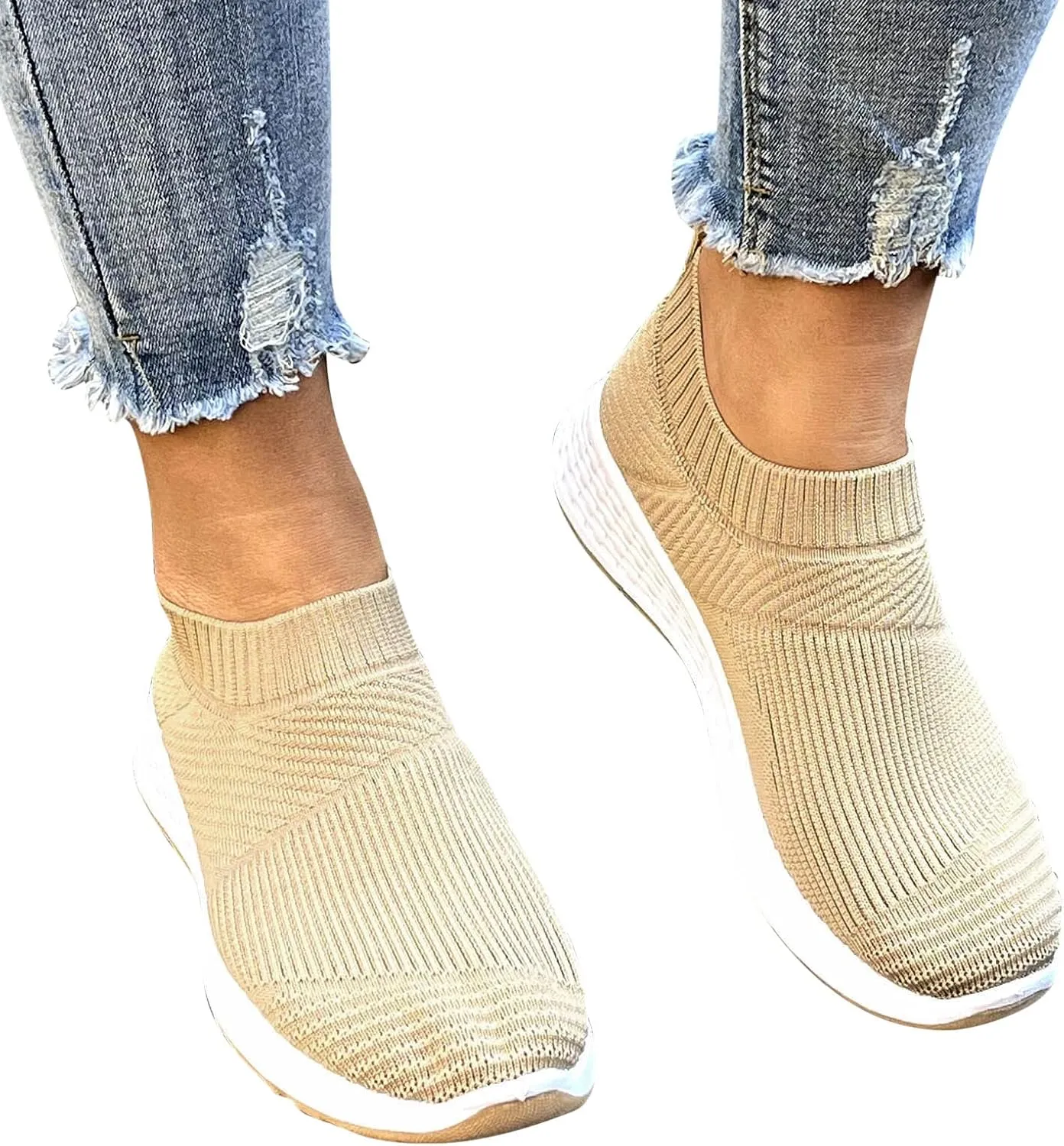 Trainer Fitness Mesh Women Shoes Flat Outdoor Casual Leisure Sport Running Breathable Shoes Women's Comfort Insert Sneakers