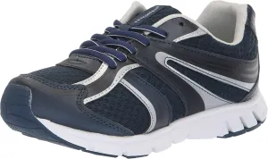 TSUKIHOSHI 3583 DASH Lace-Up Machine Washable Child Sneaker Shoe with Wide Toe Box and Slip-Resistant, Non-Marking Outsole - For Toddlers and Little Kids, Ages 1-8