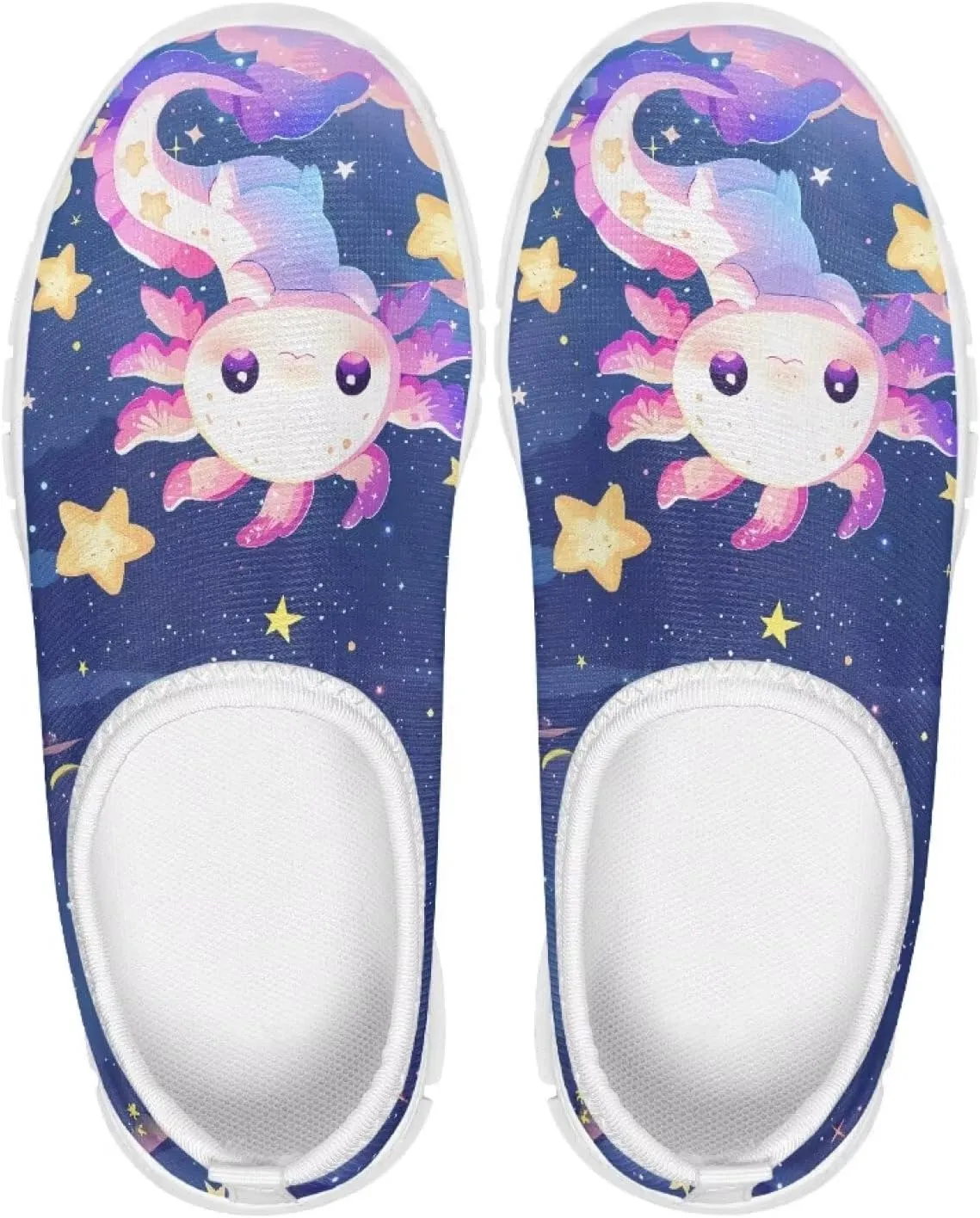Unisex Slip On Flats Shoes for Boys Girls,Kids Lightweight Elastic Tennis Shoe Comfortable Running Walking Sneaker
