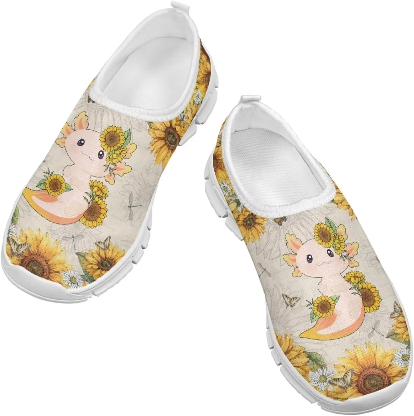 Unisex Slip On Flats Shoes for Boys Girls,Kids Lightweight Elastic Tennis Shoe Comfortable Running Walking Sneaker