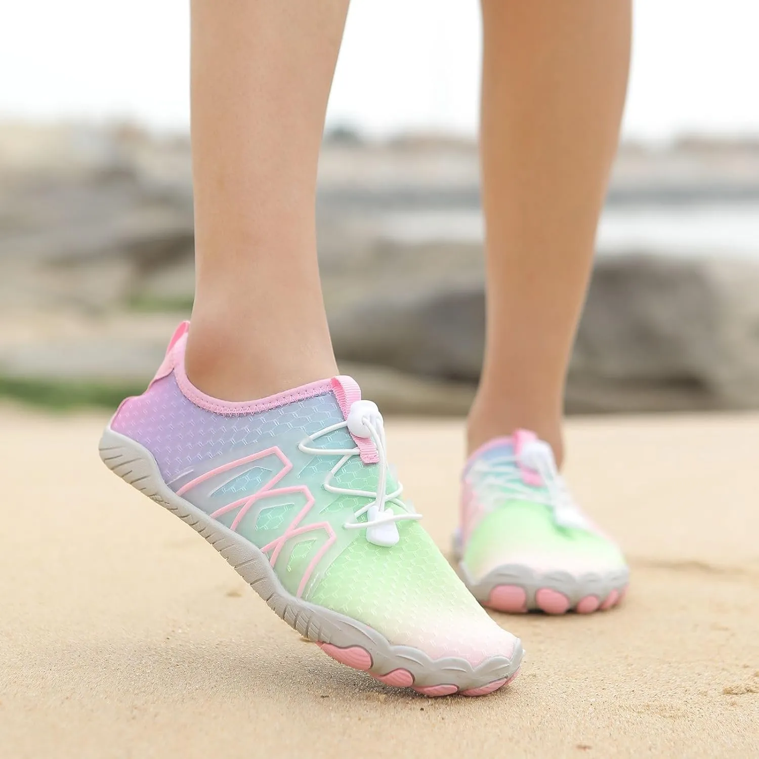 Unsex Water Shoes Barefoot Shoes Quick Dry Hiking Shoe Lightweight Swim Sport Shoe Walking Athletic Running Sneaker