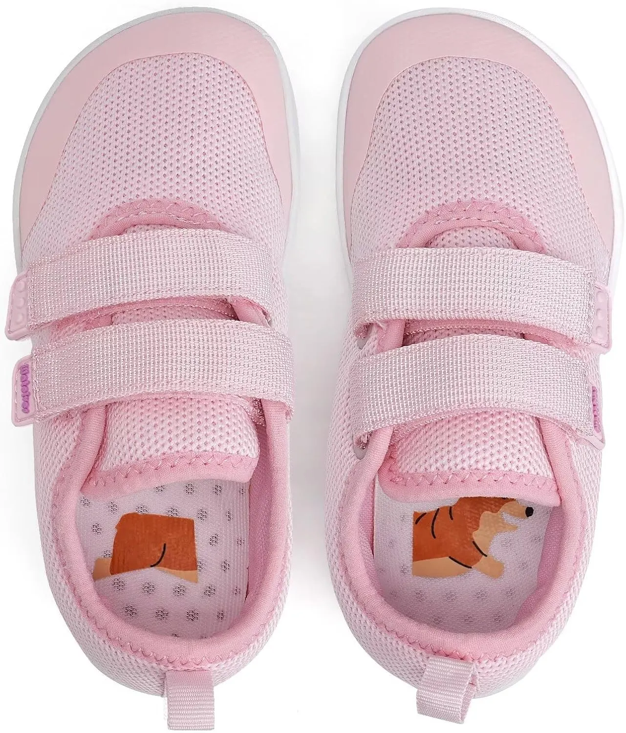 WateLves Toddler Little Kid Wide Barefoot Shoes Boys Girls Minimalist Sneakers Breathable Lightweight Walking Shoes Fit Naturally Zero Drop Sole