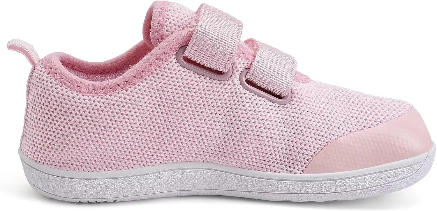 WateLves Toddler Little Kid Wide Barefoot Shoes Boys Girls Minimalist Sneakers Breathable Lightweight Walking Shoes Fit Naturally Zero Drop Sole